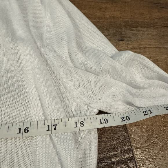 Charlie Paige Beachy Coastal Open Cardigan Kimono Size S Lightweight Minimalist - Picture 7 of 9